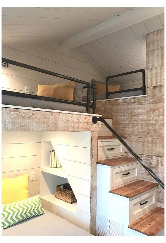 تخت تختخواب سفری برای فضاهای کوچک ساخته شده در