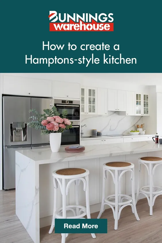 چگونه یک آشپزخانه به سبک Hamptons ایجاد کنیم