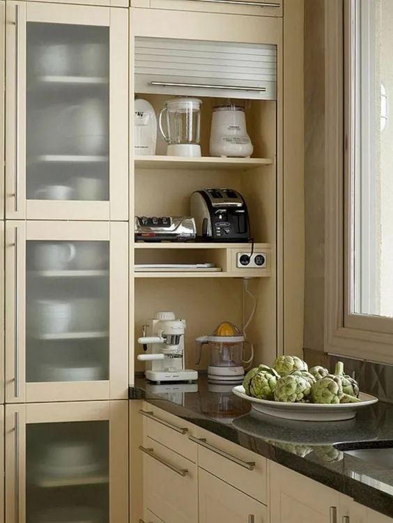45+ ایده خوب طراحی آشپزخانه کوچک هوشمند - طراحی DIY