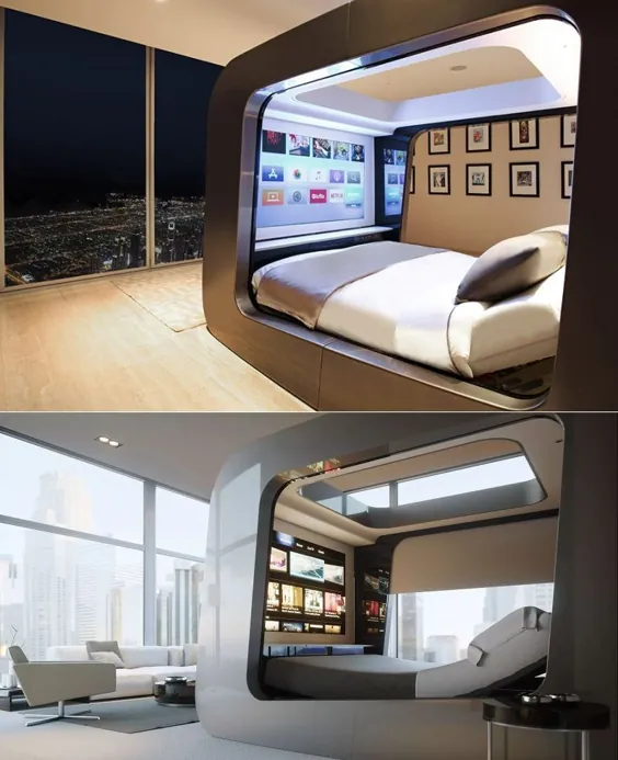 تختخواب هوشمند Hi-Interiors HiCan در Fuorisalone 2018 (تصاویر)