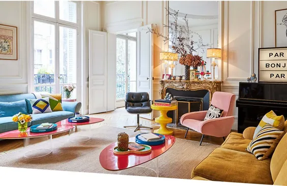 L'univers vintage et coloré de Colombe Campana à Paris - PLANETE DECO دنیای خانه ها