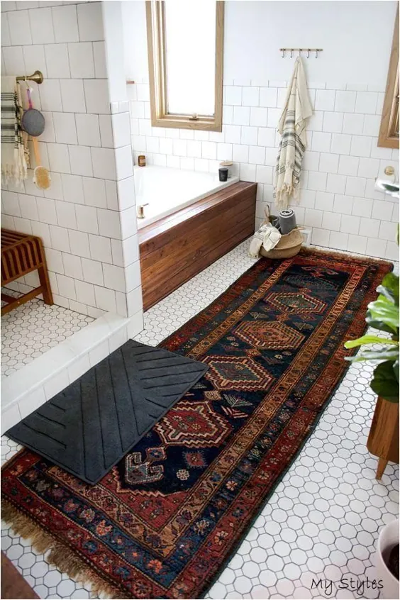 فرش تشک درب فرش کوچک فرش برای فرش طرح دیوار شرقی |  اتسی