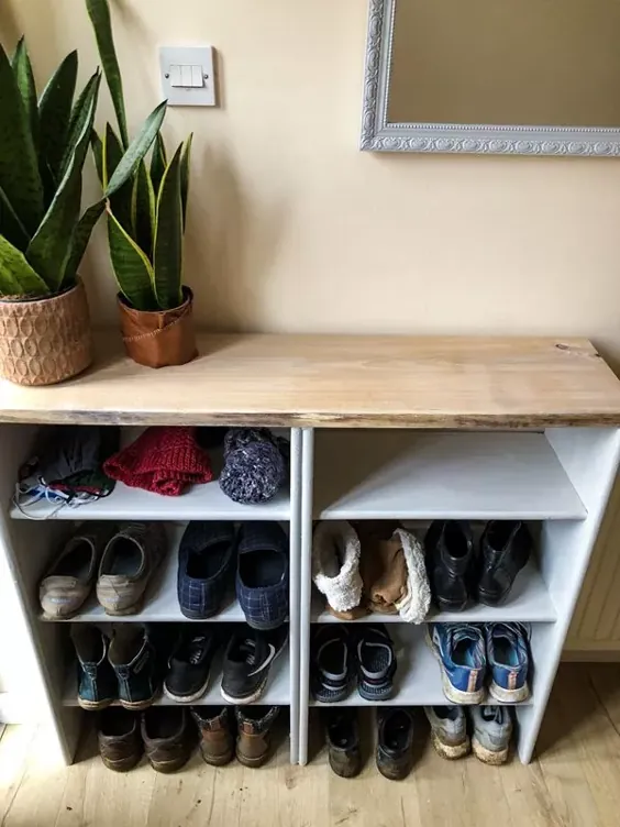 ذخیره سازی کفش DIY فوق العاده آسان