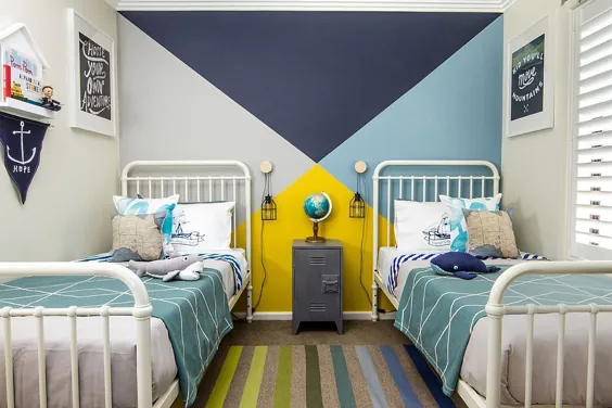 مرسوم ، مد روز و بی انتها: 20 اتاق کودکان به رنگ زرد و آبی