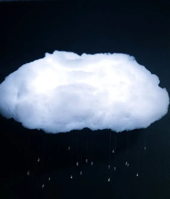 بلوتوث آویزان ابرهای باران را با طول 2 فوت روشن کنید |  اتسی