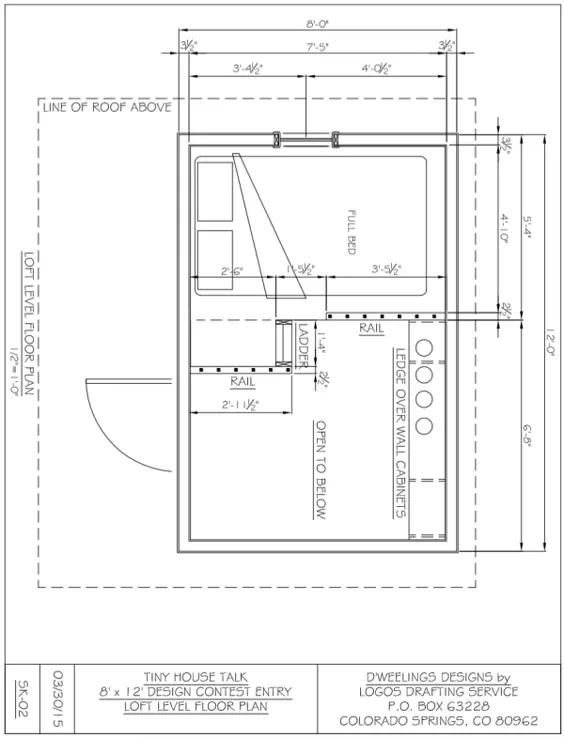 طراحی خانه کوچک 8 × 12 چارلز استرانگ