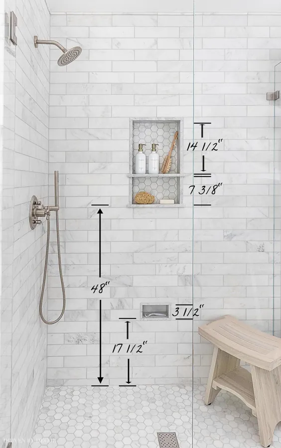 اندازه گیری های لازم برای حمام (ارتفاع میله حوله ، ارتفاع نگهدارنده دستمال توالت و موارد دیگر!) |  رانده شده توسط دکور