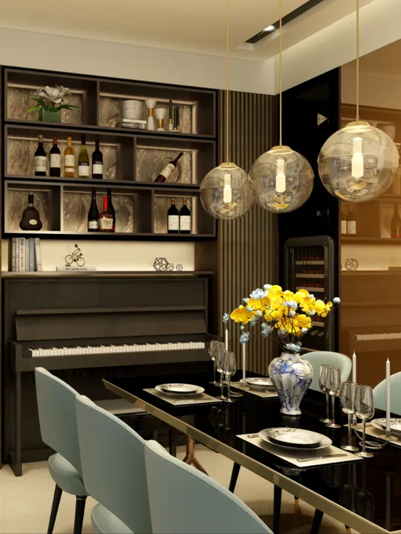 Piano x Dining Room |  کاندو مونتویو