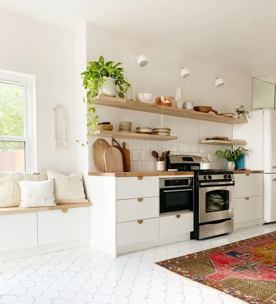 7 ایده کاشی کف آشپزخانه اسکاندیناوی که به شما الهام می دهد تا هم رنگ و هم الگو را بپذیرید
