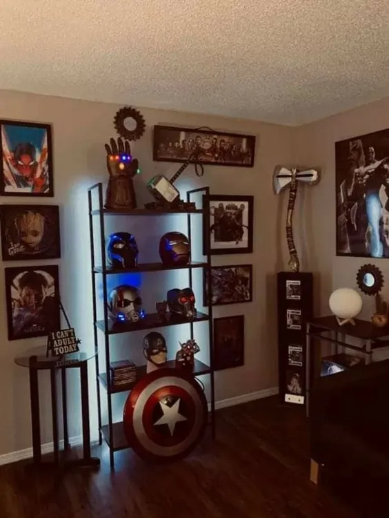 Avengers Wall Art / ست چاپی کودکستان Superhero / دکوراسیون اتاق خواب پسران / هدیه کودک Superhero / مارول
