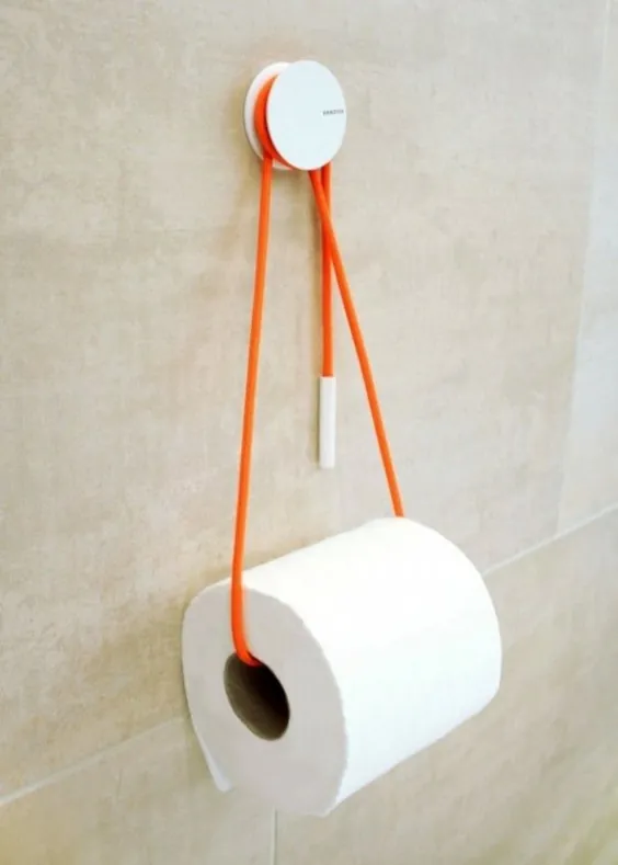40 Toilettenpapierhalter mit lustigem طراحی
