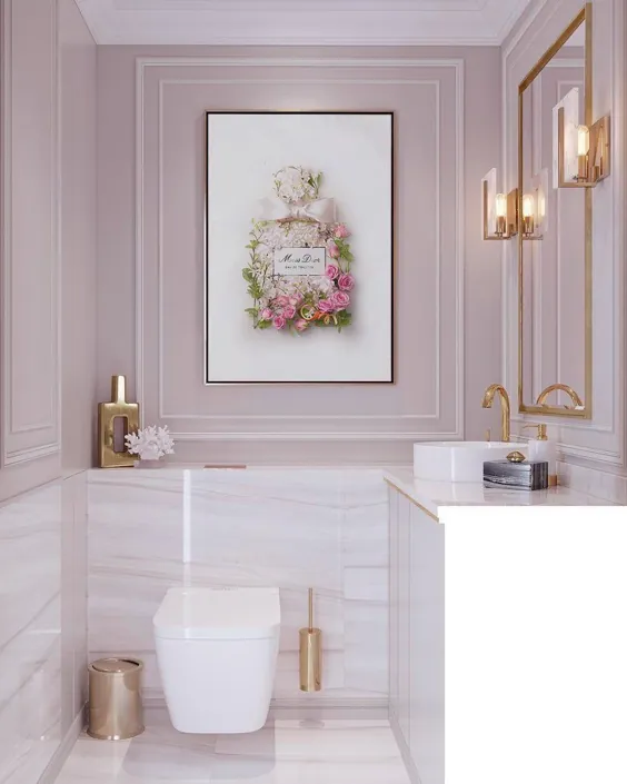 Miss Eau de Toilette Print، fashion رایحه گلها عطر بطری بوی عطر ، هایوت کوتور Flowers Perfume Bottle Wall Art ، عطر نمادین
