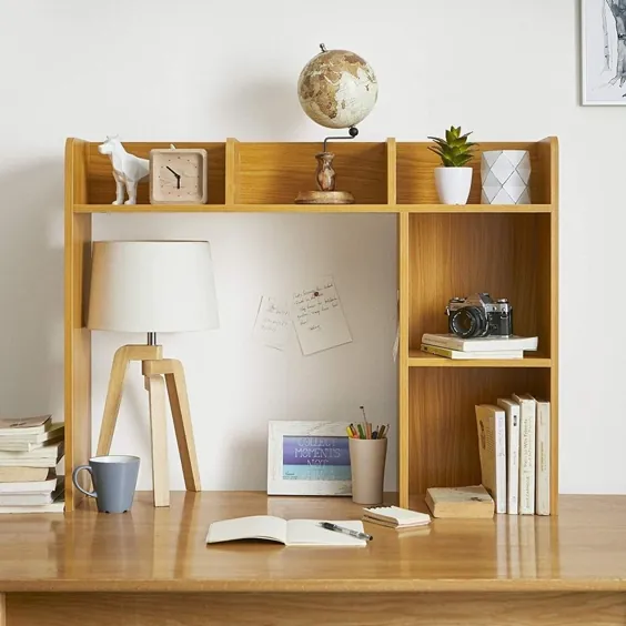 قفسه کتاب کلاسیک - میز - راش (چوب طبیعی) (راش) ، قهوه ای