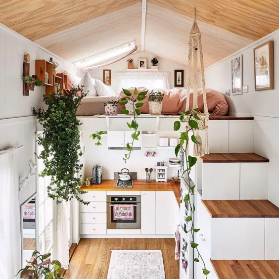 خانه کوچک: idées à piquer pour optimiser، organizer and ouvrir l'espace