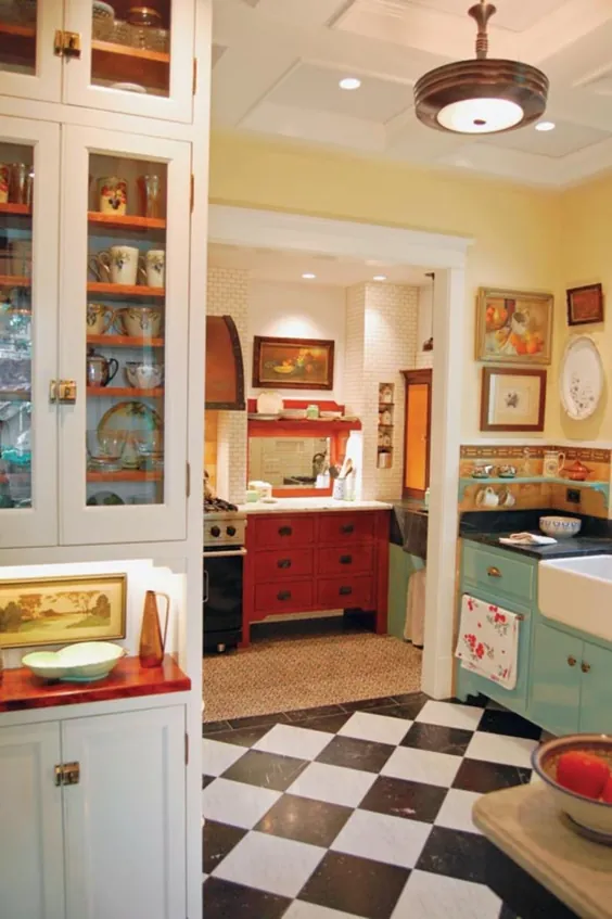 طراحی آشپزخانه الکتریک قرن بیستم - مجله Old House Journal