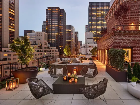10 زیباترین تراس هتل در NYC