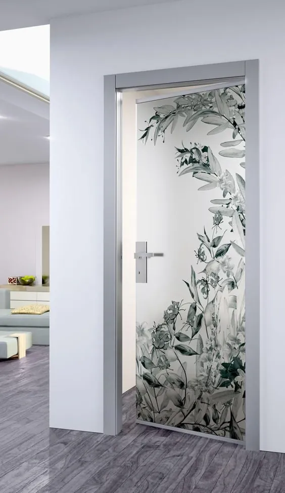 Porte a vetro con decorazioni a stampa digitale | Cristal Porte d'Arredo