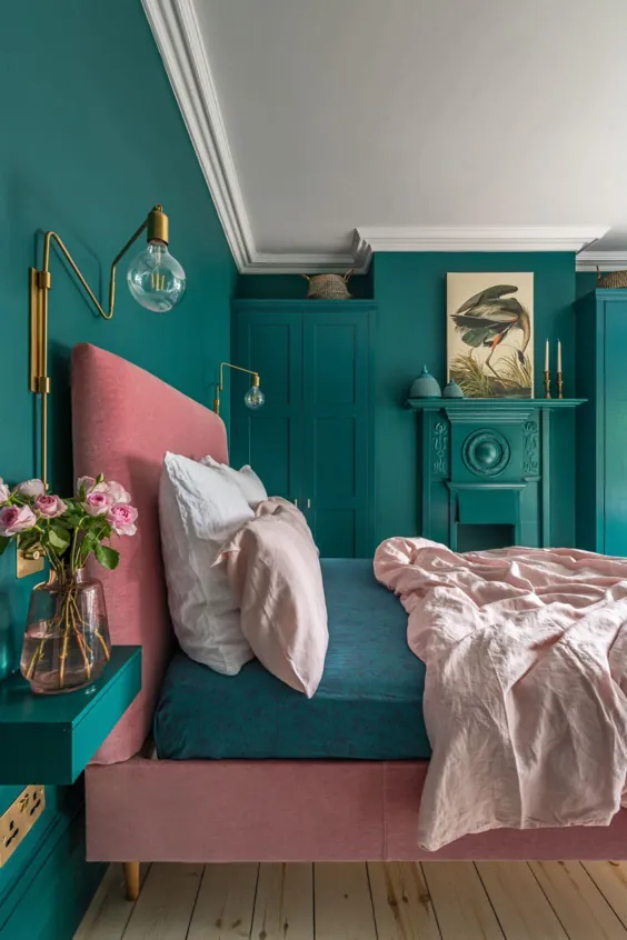 "Exuberant" بهترین کلمه برای توصیف این خانه رنگارنگ و بازسازی شده در لندن است