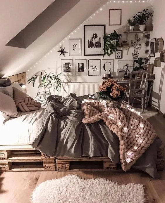 25 ایده اتاق خواب بوهمی دنج برای اولین آپارتمان شما