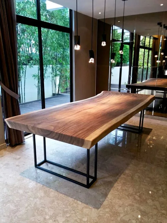سری امضای هرمان |  میزهای جامد چوبی - مبلمان هرمان |  متخصص اسلب سنگ جامد سنگاپور