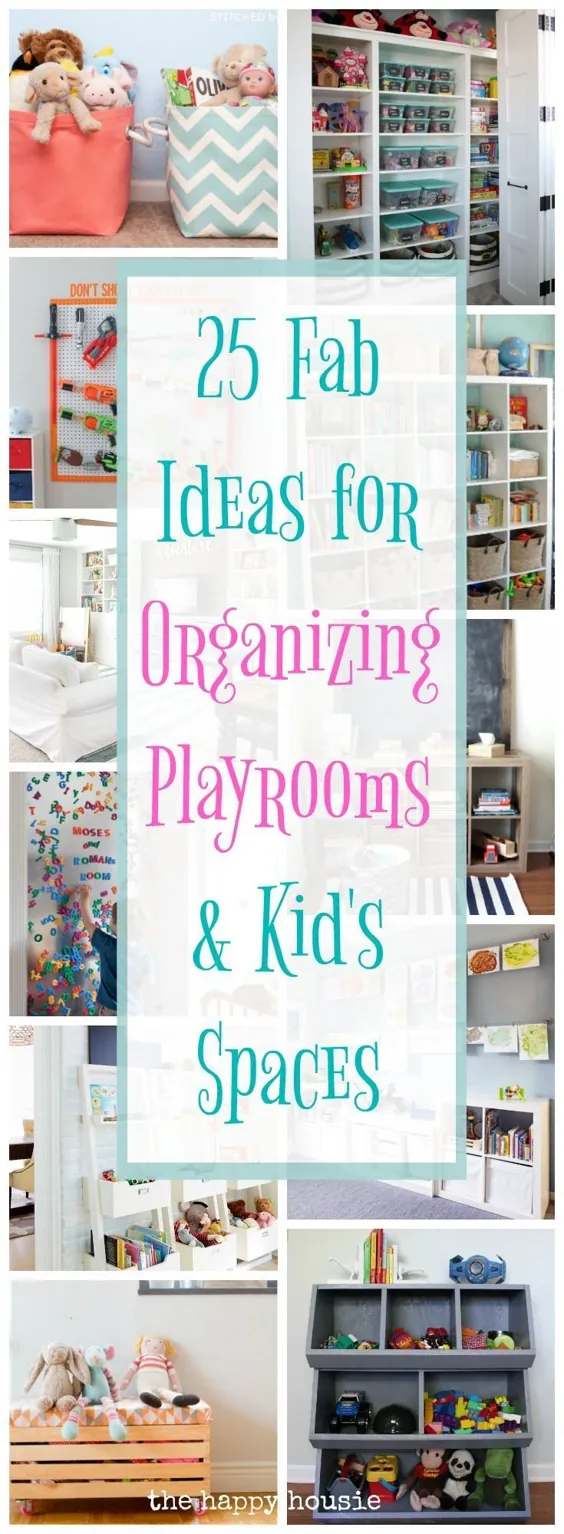 25 ایده Fab برای سازماندهی اتاقهای بازی و فضای بچه ها |  مسکن مبارک