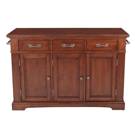 OSP Home Furnishings Country Vintage Oak Kitchen Large Kitchen Island-BP-4202-947DL - انبار خانه