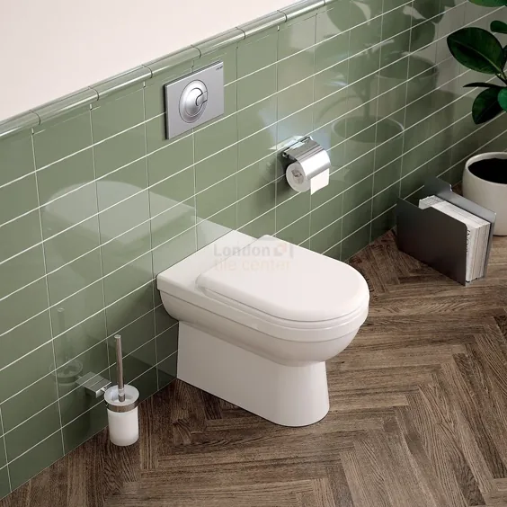 VALERIA برگشت به دیوار همه توالت توالت ترکیبی با صندلی بسته و نرم