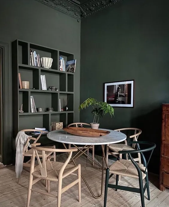 خانه سبز خاکی باورنکردنی یک طراح داخلی سوئدی