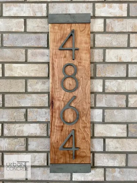 شماره های خانه مدرن شماره های خانه نشانه آدرس پلاک |  اتسی
