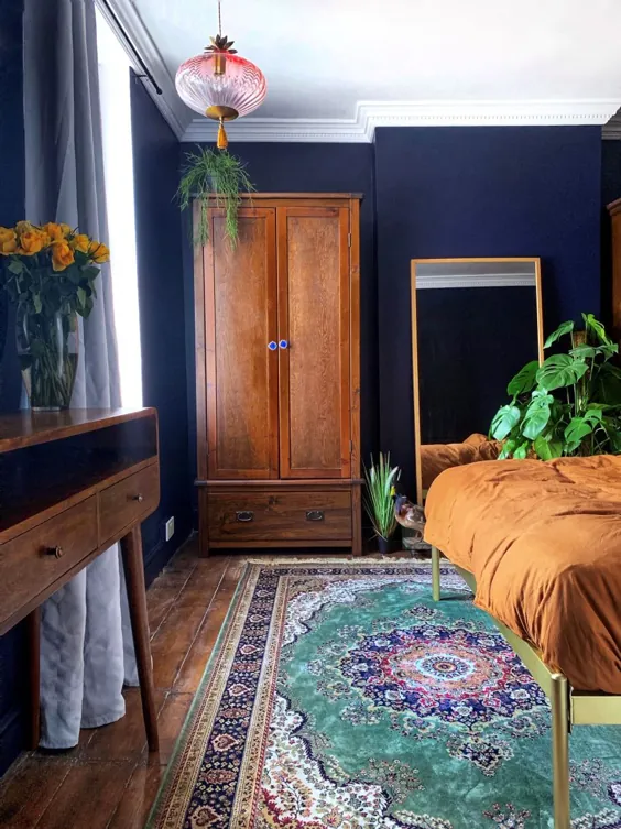 پنج رنگ بزرگ برای نقاشی اتاق خواب - مکان پررنگ