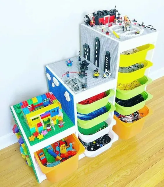 8 ایده ذخیره سازی هوشمندانه و عملی LEGO برای سازندگان کوچک شما