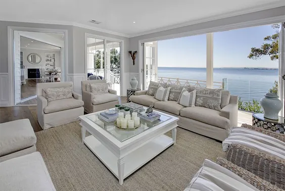سبک Hamptons: 7 نکته مفید نحوه ایجاد فضای آرامش بخش در ساحل |  Журнал Ярмарки Мастеров