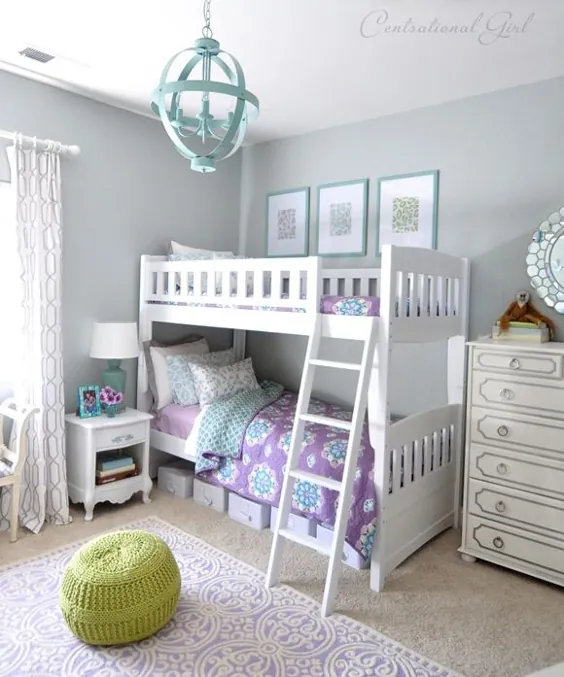 30 ایده برای ساخت اتاق خواب دختران - زندگی ساده ساخته شده