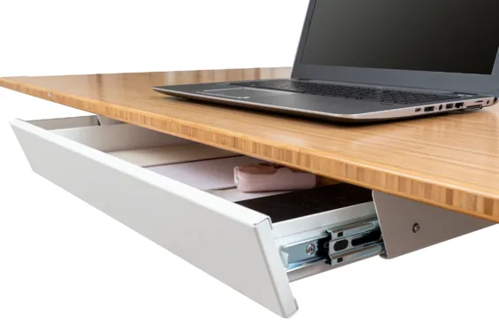 Stand Up Desk Store Add-On Office کشویی کشوی زیر میز کشوی ذخیره سازی میز ایستاده - Walmart.com