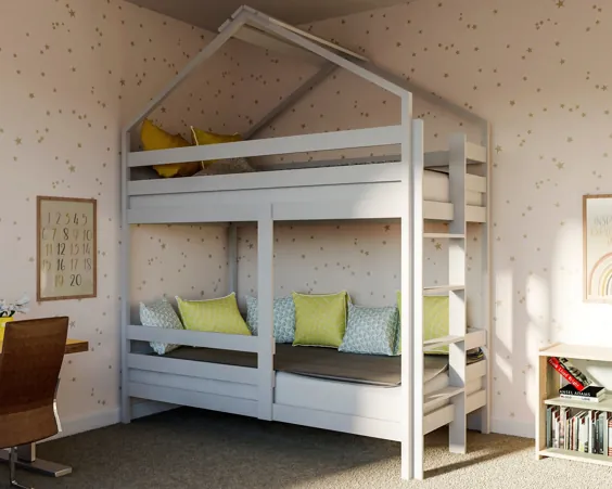 طرح تخت تختخواب سفری اندازه دوقلو PDF DIY |  اتسی