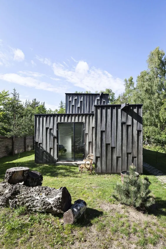 Twist Danish: یک خانه بزرگ در جنگل کوچک به نظر می رسد - Gardenista