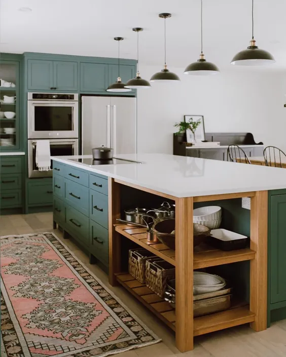 8 شغل رنگ آمیزی کابینت آشپزخانه که ما فقط نمی توانیم آن را ترک کنیم