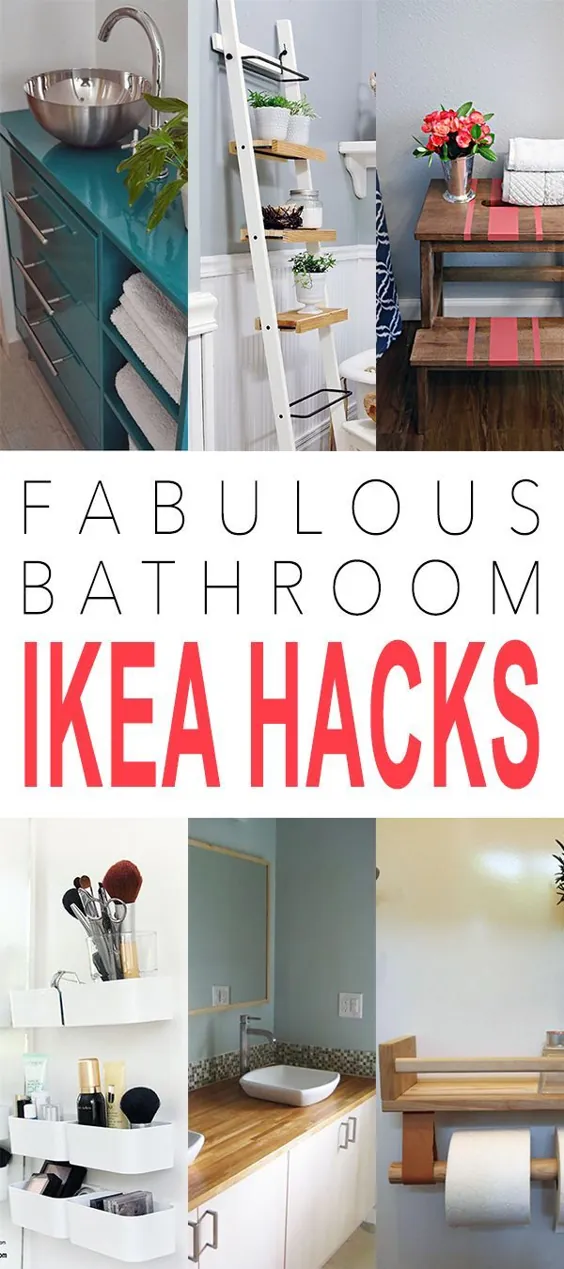 مجموعه نهایی هک های حمام IKEA - بازار کلبه