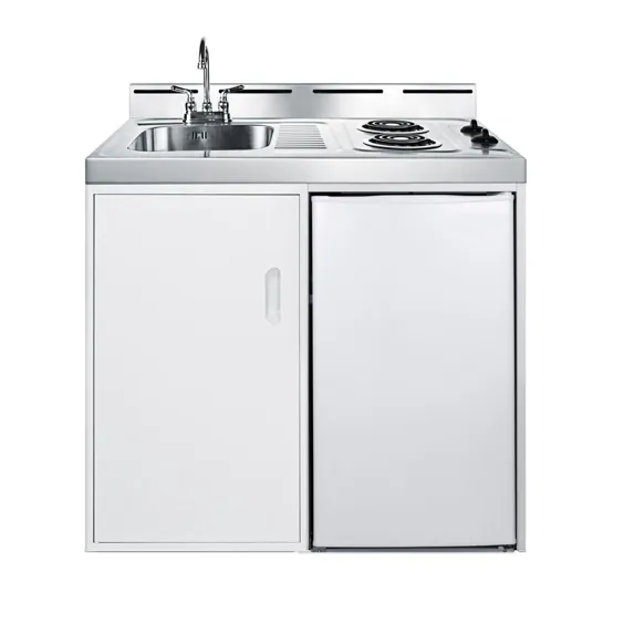 Summit Appliance 39 in. 2.93 cu.  فوت. آشپزخانه جمع و جور به رنگ سفید