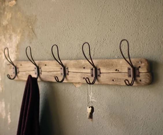 DIY Garderobe: 7 einfache Anleitungen + Ideen aus Holz، Rohr und mehr