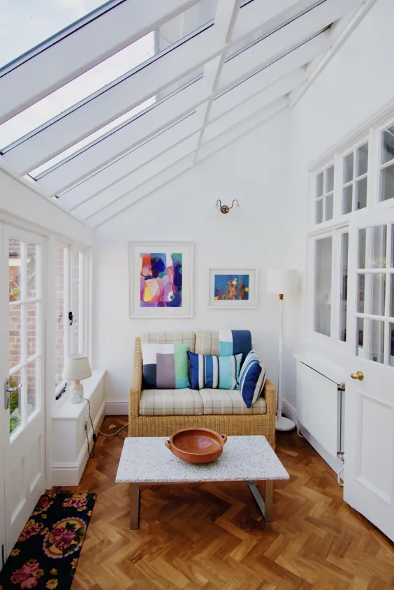 این اتاق آفتاب کوچک در Airbnb من در انگلیس