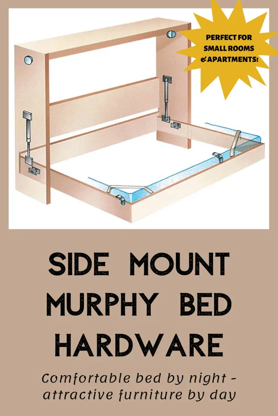 سخت افزار تخت خواب Side Mount Murphy