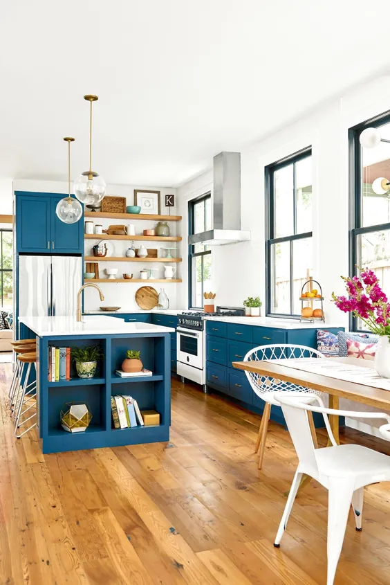 چه رنگ هایی با رنگ آبی در می آیند؟  10 ترکیب زرق و برق دار برای هر اتاق در خانه شما