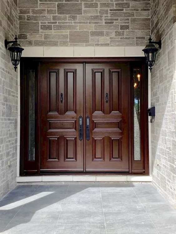 درب های دوتایی |  شرکت Amberwood Doors Inc.