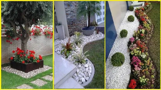 41 ایده زیبا برای محوطه سازی حیاط جلوی کوچک | باغچه دست ساز
