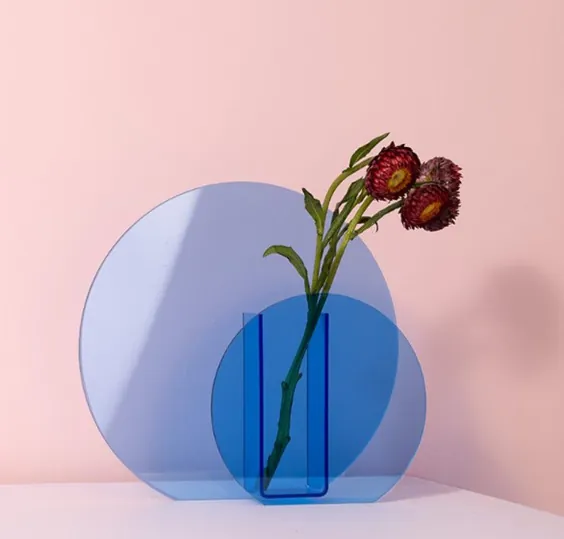 گلدان گلدان پلاستیکی اکریلیک نمونه هدایای طراحی مینیمالیست |  اتسی