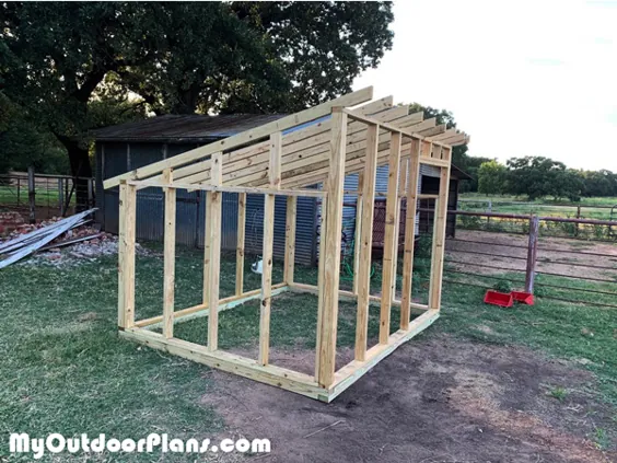 Goat Shelter - پروژه DIY |  MyOutdoorPlans |  طرح ها و پروژه های رایگان نجاری ، DIY Shed ، Wooden Playhouse ، کلاه فرنگی ، Bbq