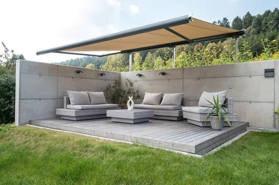 طراحی zonwering voor tuin ، terra of balkon