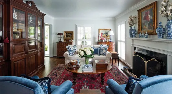 این طراح داخلی خانه خود را خانه کلاسیک آمریکایی می نامد - Cottage Journal