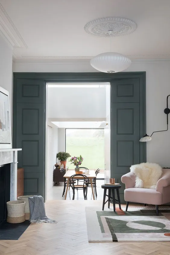 comfort راحتی مدرن و زیبایی شناسی ویکتوریایی: یک خانه خانوادگی زیبا در لندن〛 ◾ عکس ◾ ایده ها ◾ طراحی